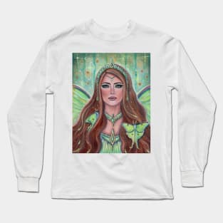 Aine Irish goddess of fairies Copyright Renee L. Lavoie Long Sleeve T-Shirt